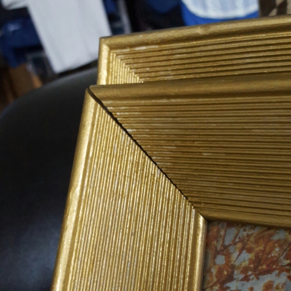 FRANKLIN PICTURE FRAME CO Wall Decor Vintage Framed Franklin Foil